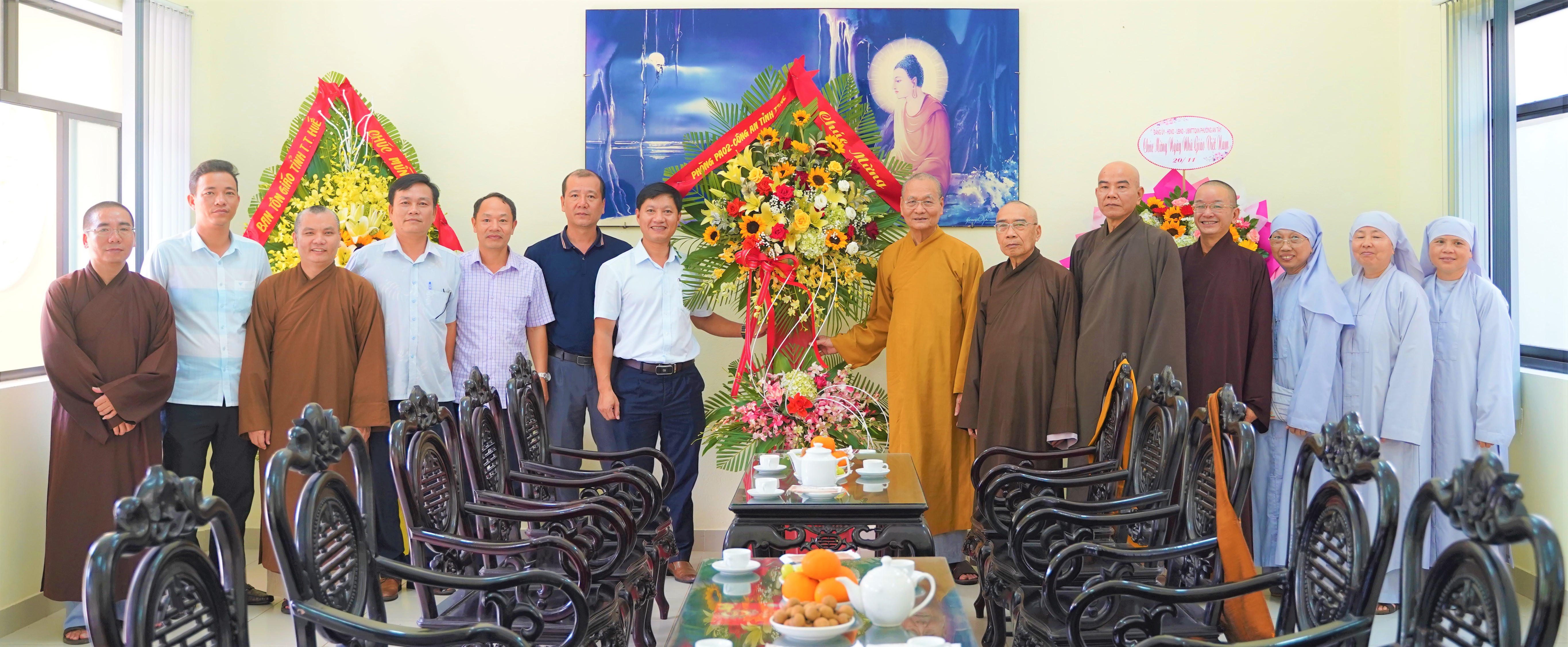 Thăm và chúc mừng Học viện nhân Kỷ niệm ngày Nhà giáo Việt Nam