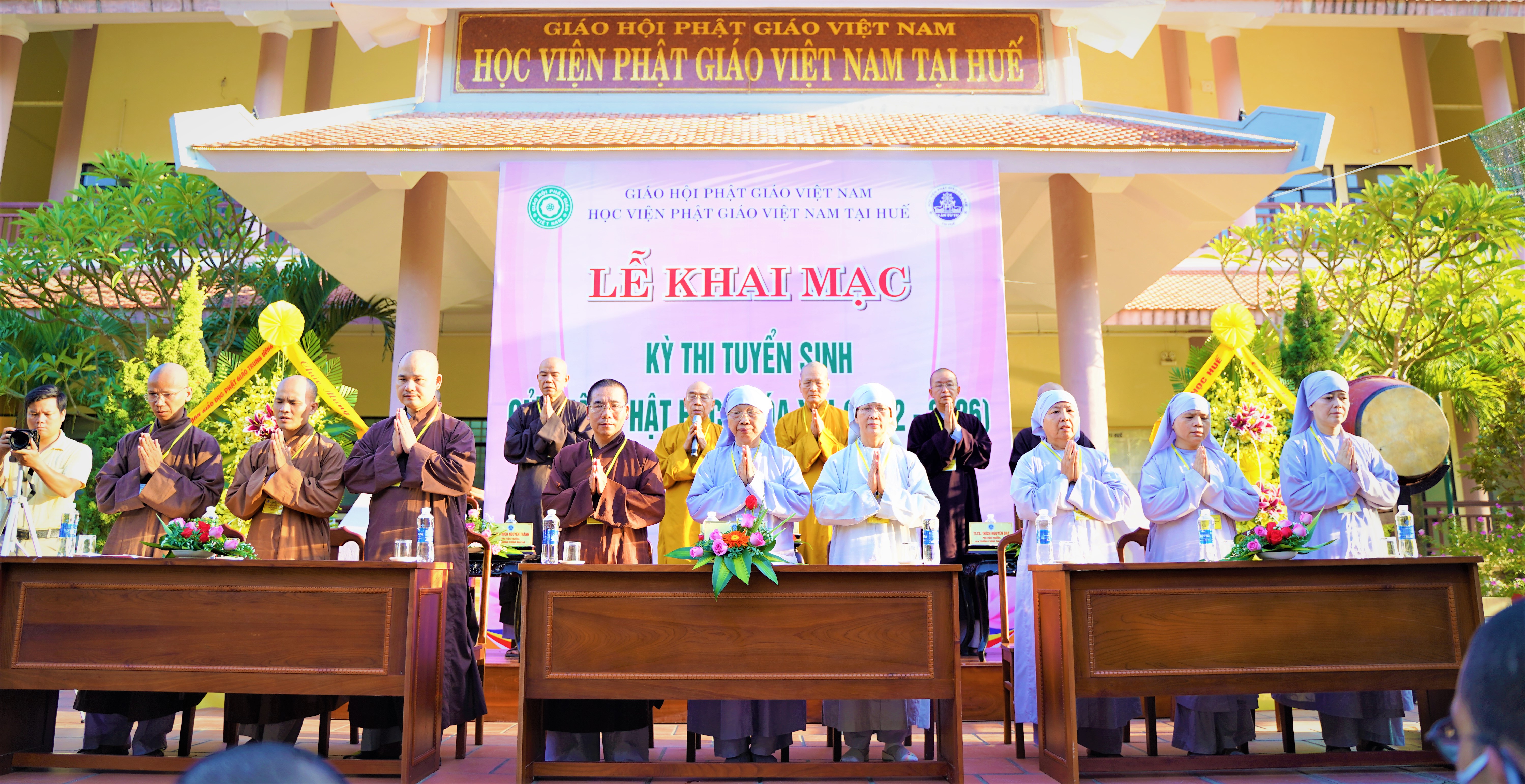 Học viện PGVN tại Huế tổ chức kỳ thi tuyển sinh Cử nhân Phật học khóa XIII (2022-2026)